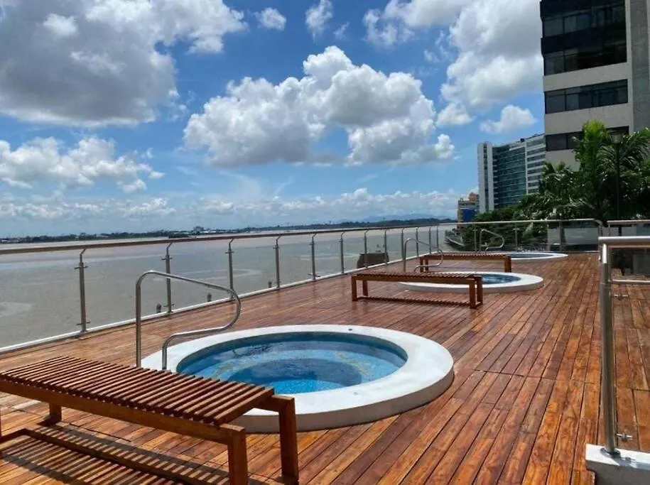 גוויאקיל Departamento De 3 Habitaciones En Puerto Santa Ana